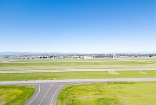 BZN Airport Aerial 