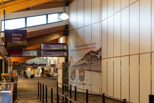 Temporary construction barrier wall - PH0 12/20/2024