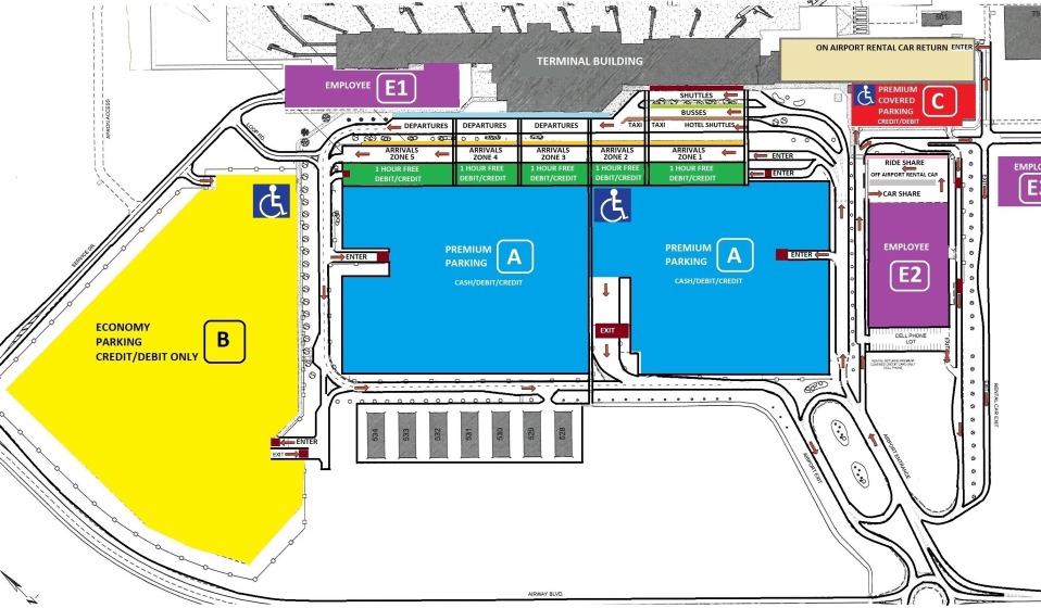 BZN parking map 