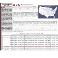 2026 Projections info & chart displaying monthly breakdowns