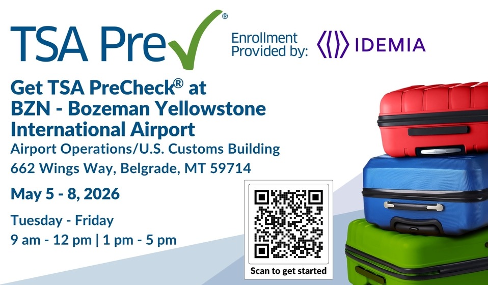 TSA PreCheck enrollment announcement 