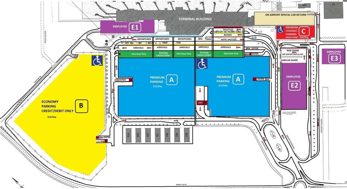 Parking Map (click to enlarge) 